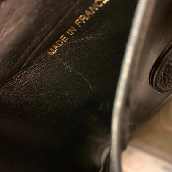 CHANEL BLACK CC Wallet, Vintage - Picture 3 of 10